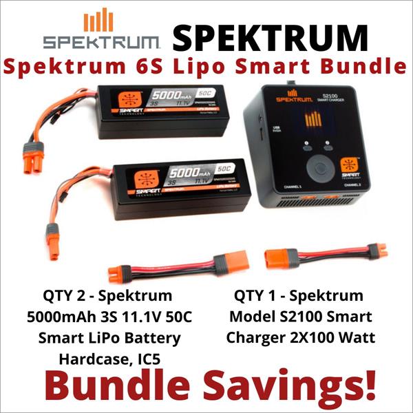 SPMXPS6 Spektrum Smart PowerStage Bundle 6S for sale online