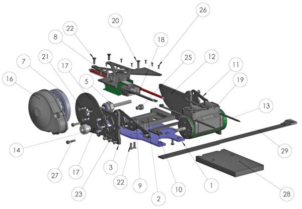 baja 5b 4wd conversion kit