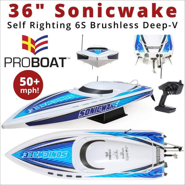 proboat react 17 brushless upgrade