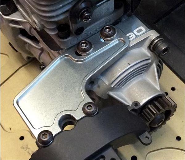 TL352007 TLR352007 TTeam Losii Racing 5IVE-B Aluminum Center Differential/Engine Brace Losii352007 