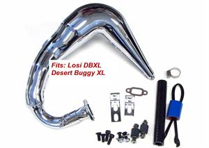 losi dbxl exhaust